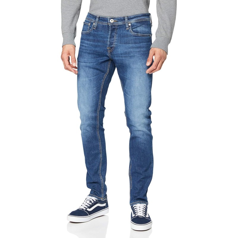 Jack&Jones Jeans Slim Elasticizzato - 34W / 30L Blu Jack&Jones Jeans Slim Elasticizzato - 34W / 30L Blu