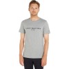 Tommy Hilfiger Uomo T-Shirt Maniche Corte Core Tommy Logo Scollo Rotondo - XL Grigio (Cloud Htr) Tommy Hilfiger Uomo T-Shirt Maniche Corte Core Tommy Logo Scollo Rotondo - XL Grigio (Cloud Htr)