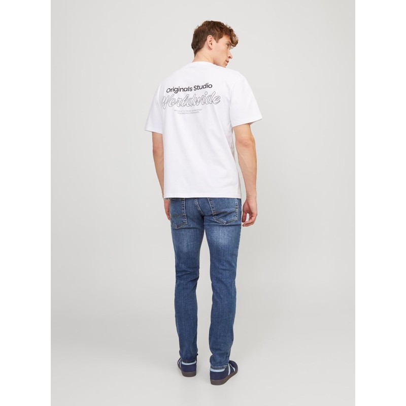 Jack&Jones Jeans Slim Elasticizzato - 33W / 34L Blu Jack&Jones Jeans Slim Elasticizzato - 33W / 34L Blu