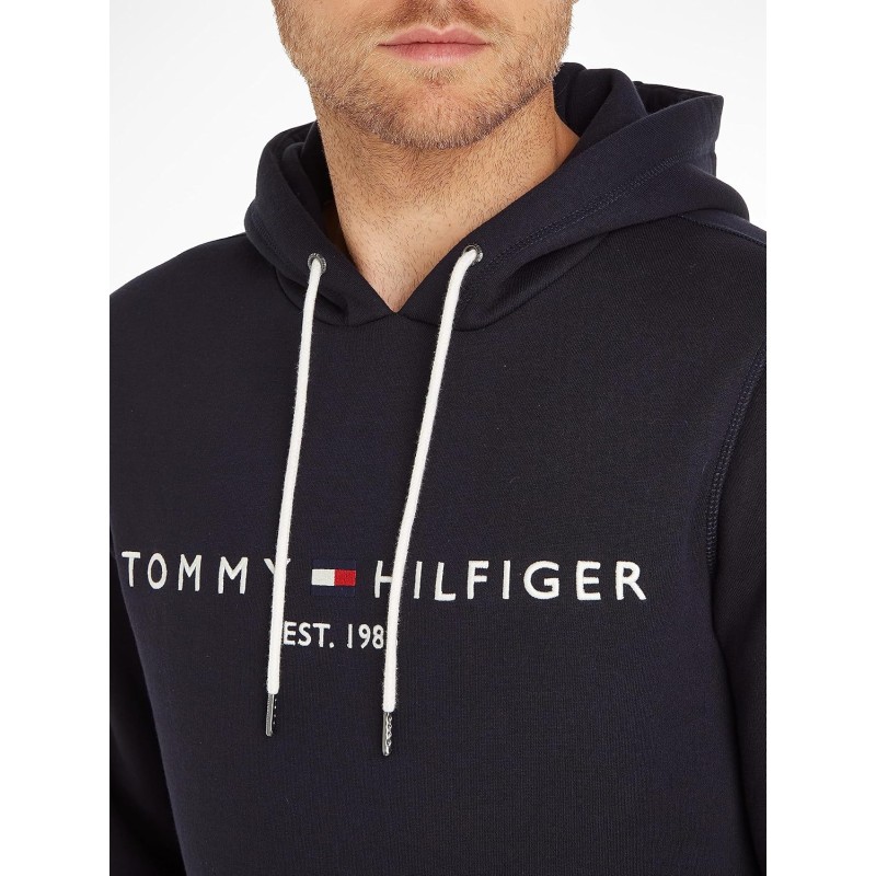 Tommy Hilfiger Uomo Felpa Core Tommy Logo con Cappuccio - XL Blu (Sky Captain) Tommy Hilfiger Uomo Felpa Core Tommy Logo con Cappuccio - XL Blu (Sky Captain)