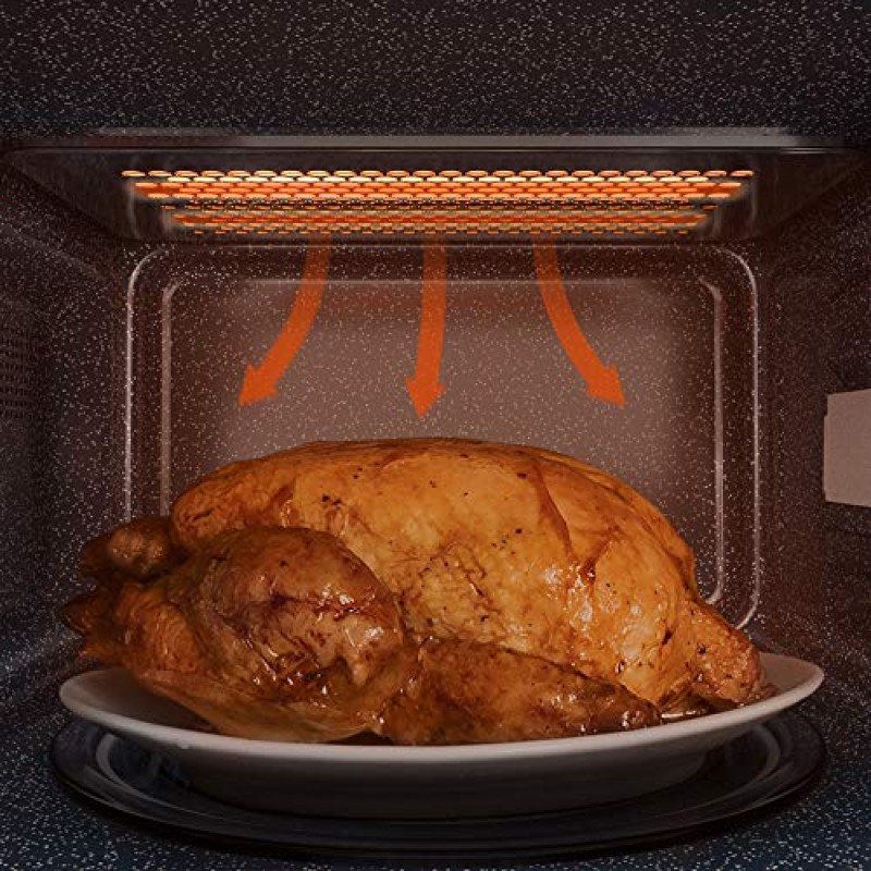 Cecotec Forno a Microonde ProClean 3030 da 20 Litri, 700 W, Rivestimento Ready2Clean, 6 livelli di funzionamento, Timer 30 min, Modalità scongelamento, Colore nero - 20 L Nero