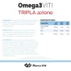 Omega3 Viti Tripla Azione, Integratore ad Alta Concentrazione di Omega-3 per Cuore, Cervello e Vista, Assunzione Giornaliera, 60 Capsule da 700 mg - 60 Unità (Confezione da 1)