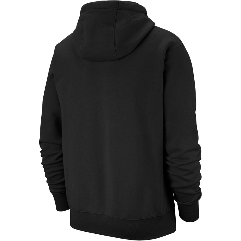 Nike M NSW Club Hoodie Po BB Maglia Lunga Uomo - S Black/Black/(White)