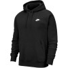 Nike M NSW Club Hoodie Po BB Maglia Lunga Uomo - S Black/Black/(White)
