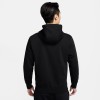 Nike M NSW Club Hoodie Po BB Maglia Lunga Uomo - M Black/Black/(White)