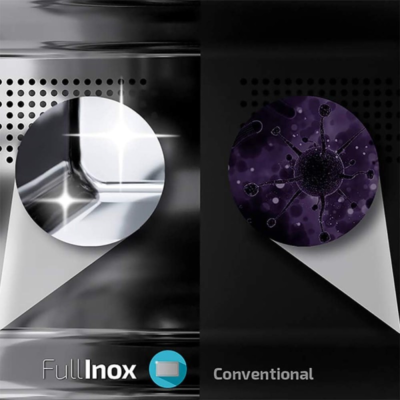 Cecotec Forno a Microonde ProClean 401 da 23 Litri, 700 W, con rivestimento Ready2Clean per una migliore pulizia, tecnologia 3DWave, Design elegante con porta FullCrystal - 23 L Bianco