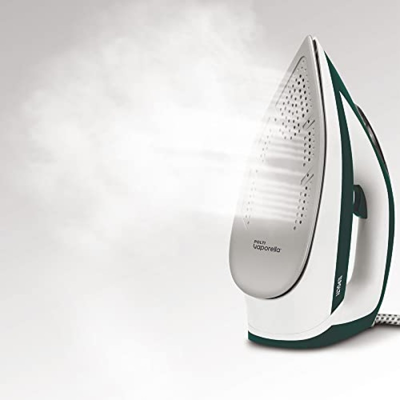 Polti Vaporella Express VE30.20, Ferro da Stiro Generatore di Vapore, Pressione Pompa fino a 8 Bar, Potenza 2200 W, Funzione Eco, Tecnologia One Temperature, Digital Setting, Verde e Bianco - Bianco E Verde