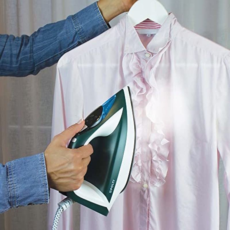 Polti Vaporella Express VE30.20, Ferro da Stiro Generatore di Vapore, Pressione Pompa fino a 8 Bar, Potenza 2200 W, Funzione Eco, Tecnologia One Temperature, Digital Setting, Verde e Bianco - Bianco E Verde