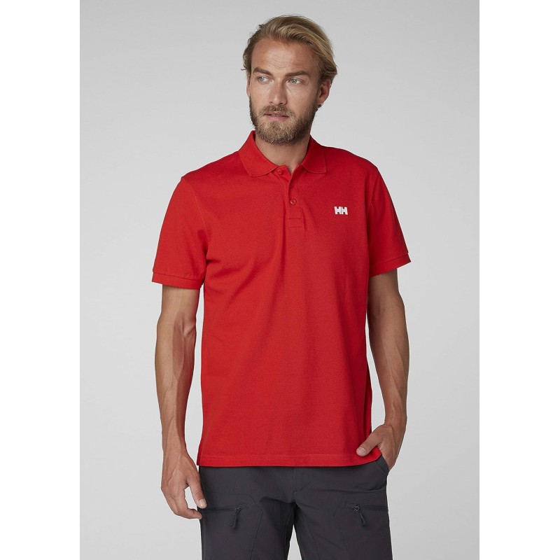 Helly Hansen Uomo Polo Transat - S Rosso(alert Red) Helly Hansen Uomo Polo Transat - S Rosso(alert Red)