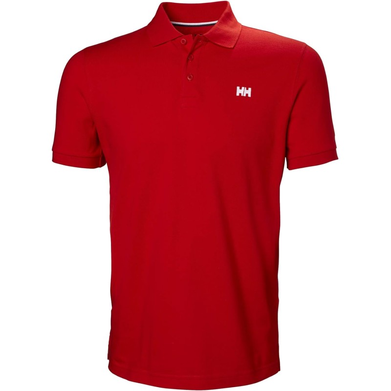 Helly Hansen Uomo Polo Transat - L Rosso (Alret Red) Helly Hansen Uomo Polo Transat - L Rosso (Alret Red)