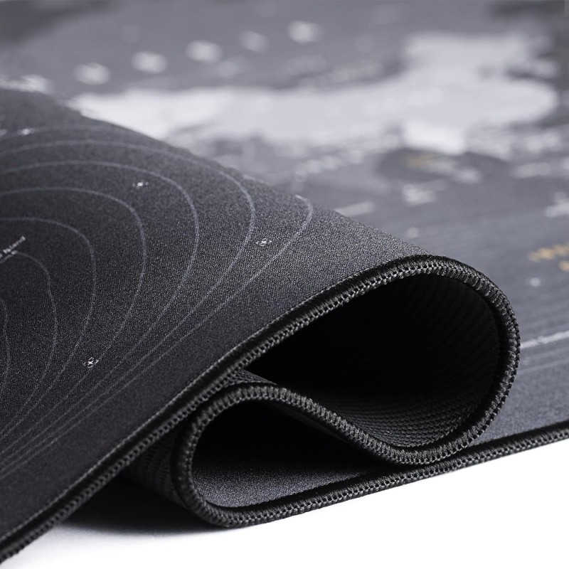 CSL-Computer TITANWOLF - Tappetino per mouse XXL Speed Gaming Titanwolf mappa del mondo 900 x 400 mm – XXL Mousepad – Sottomano grande dimensione – migliora la precisione e la velocità - Größe XXL Typ 5