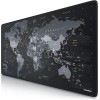 CSL-Computer TITANWOLF - Tappetino per mouse XXL Speed Gaming Titanwolf mappa del mondo 900 x 400 mm – XXL Mousepad – Sottomano grande dimensione – migliora la precisione e la velocità - Größe XXL Typ 5