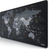CSL-Computer TITANWOLF - Tappetino per mouse XXL Speed Gaming Titanwolf mappa del mondo 900 x 400 mm – XXL Mousepad – Sottomano grande dimensione – migliora la precisione e la velocità - Größe XXL Typ 5