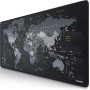 CSL-Computer TITANWOLF - Tappetino per mouse XXL Speed Gaming Titanwolf mappa del mondo 900 x 400 mm – XXL Mousepad – Sottomano grande dimensione – migliora la precisione e la velocità - Größe XXL Typ 5