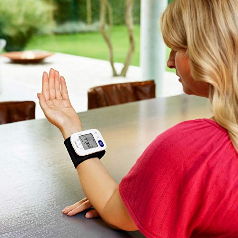OMRON RS1 Misuratore di Pressione Arteriosa da Polso - Apparecchio Portatile per Misurare la Pressione e il Monitoraggio Domestico dell'Ipertensione, clinicamente validato