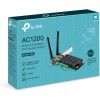 TP-Link Archer T4E Scheda Wi-Fi PCI Express Wi-Fi AC1200Mbps, Scheda Wifi pc Fisso, 867 Mbps sulla banda 5 GHz e 300 Mbps sulla banda 2,4 GHz, Supporta Windows 10/11, Beamforming, 2×2 MIMO