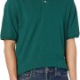 Amazon Essentials Polo in Cotone piqué vestibilità Regular (Disponibile in Taglie Extra Forti) Uomo - L Verde Scuro
