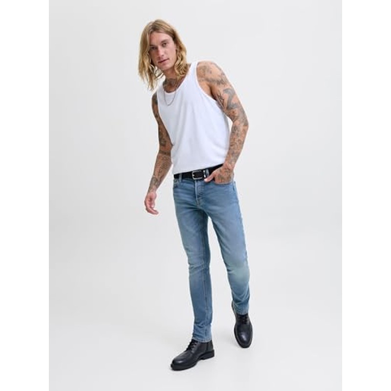JACK & JONES Jeans slim - M Blu Denim