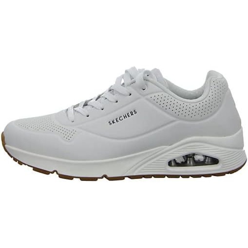 Skechers Uno Stand On Air, Scarpe da Ginnastica Uomo - 42 EU White Durabuck Trim Skechers Uno Stand On Air, Scarpe da Ginnastica Uomo - 42 EU White Durabuck Trim