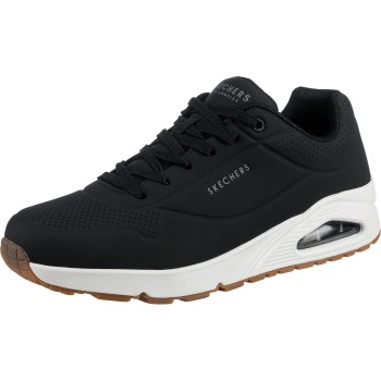 Skechers Uno Stand On Air, Scarpe da Ginnastica Uomo - 41 EU Black Durabuck