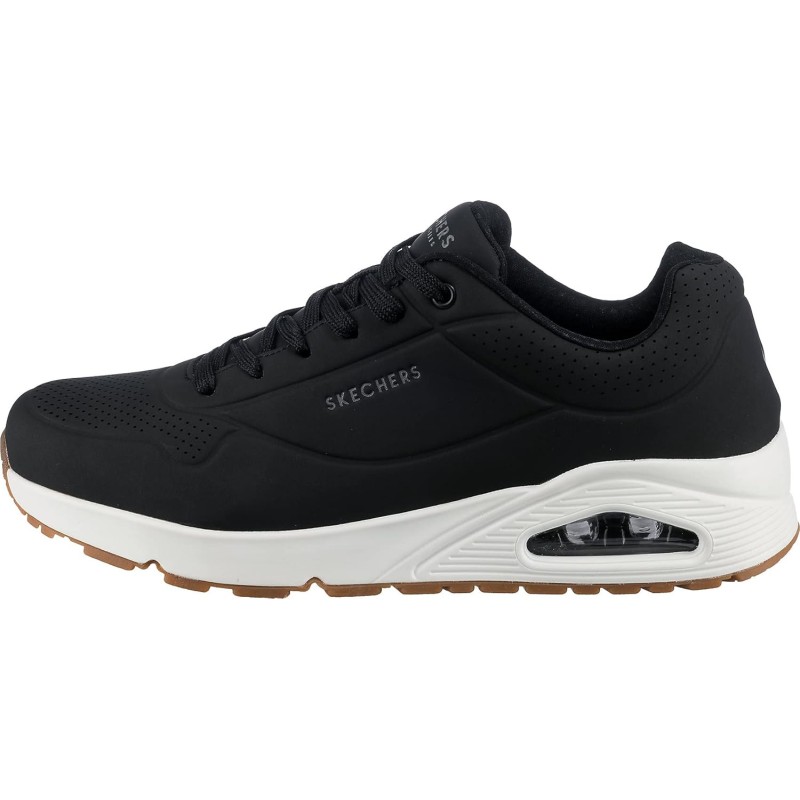 Skechers Uno Stand On Air, Scarpe da Ginnastica Uomo - 44 EU Black Durabuck Skechers Uno Stand On Air, Scarpe da Ginnastica Uomo - 44 EU Black Durabuck