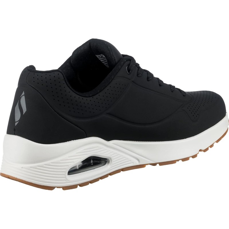Skechers Uno Stand On Air, Scarpe da Ginnastica Uomo - 44 EU Black Durabuck Skechers Uno Stand On Air, Scarpe da Ginnastica Uomo - 44 EU Black Durabuck