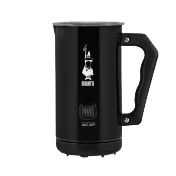 Bialetti Milk Frother Elettrico, Montalatte per Cappuccino, Capacità 150 ml Cappuccino o 300 ml Latte Caldo, Nero - Nero Bialetti Milk Frother Elettrico, Montalatte per Cappuccino, Capacità 150 ml Cappuccino o 300 ml Latte Caldo, Nero - Nero