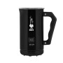 Bialetti Milk Frother Elettrico, Montalatte per Cappuccino, Capacità 150 ml Cappuccino o 300 ml Latte Caldo, Nero - Nero