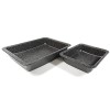 ALLUFLON Set 2 Lasagnere Vesuvia, 34x25 cm e 24x18 cm, Alluminio ALLUFLON Set 2 Lasagnere Vesuvia, 34x25 cm e 24x18 cm, Alluminio