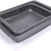 ALLUFLON Set 2 Lasagnere Vesuvia, 34x25 cm e 24x18 cm, Alluminio