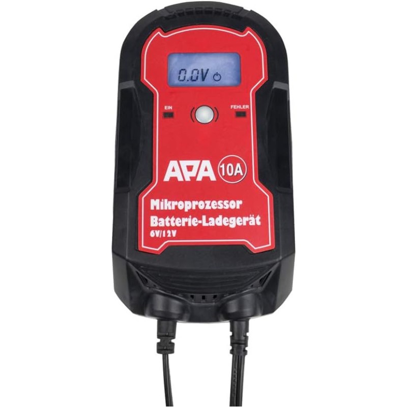 APA 16622 6/12 V 10A Microprocessor Charger APA 16622 6/12 V 10A Microprocessor Charger