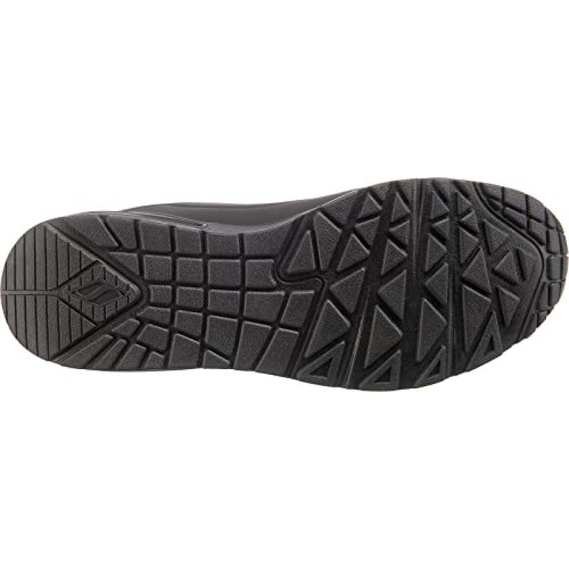 Skechers Uno Stand On Air, Scarpe da ginnastica Uomo, Black Durabuck Trim, 46 EU