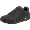 Skechers Uno Stand On Air, Scarpe da ginnastica Uomo, Black Durabuck Trim, 46 EU
