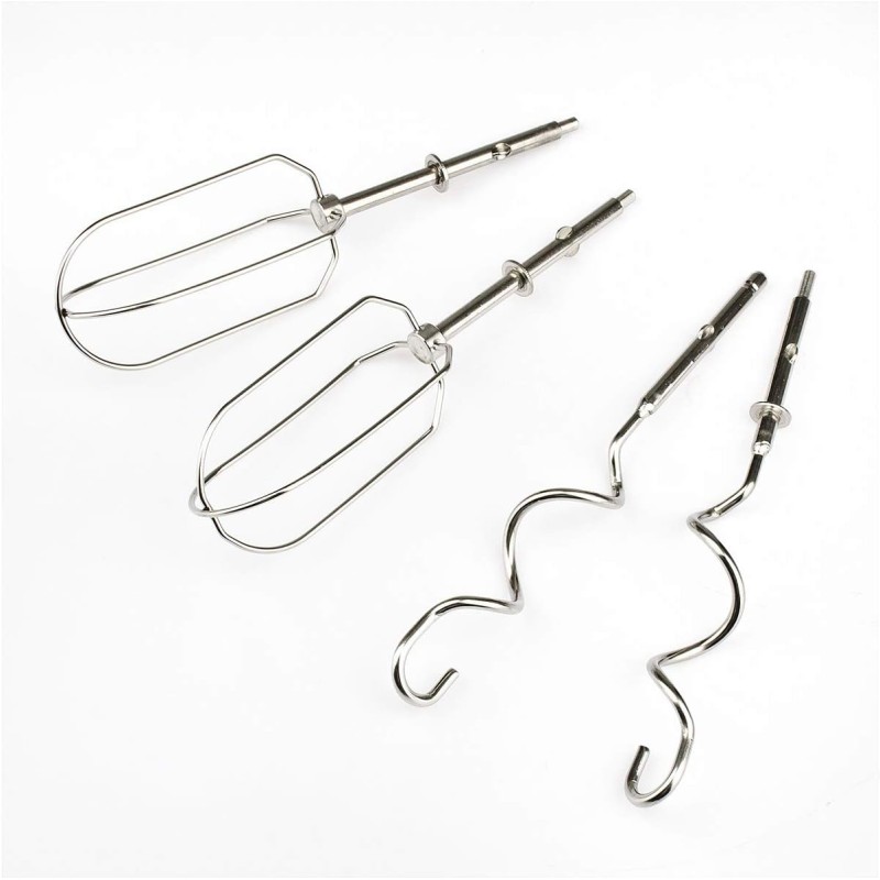 Girmi SB02 Sbattitore Elettrico, 170W, Sbattitori Inox per montare panna ed albumi, Funzione Turbo, Ganci Inox per impasti dolci e salati, 5 Velocità, Bianco/Rosso - Bianco/Rosso