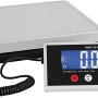 Bilancia per pacchi 50 Plus 50 kg/5 g incl. alimentatore di rete, argento/nero