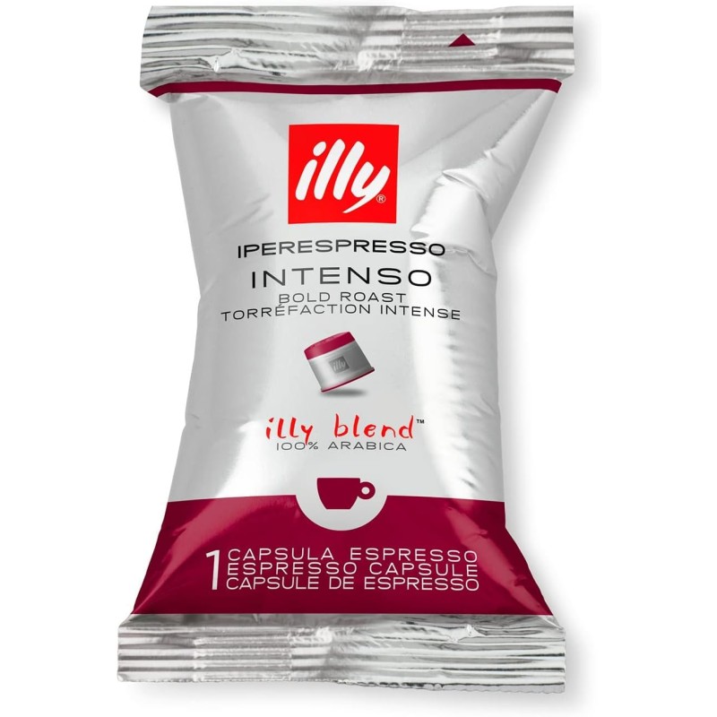 illy Capsule Caffè Iperespresso Tostato Intenso, Confezione da 100 capsule illy Capsule Caffè Iperespresso Tostato Intenso, Confezione da 100 capsule