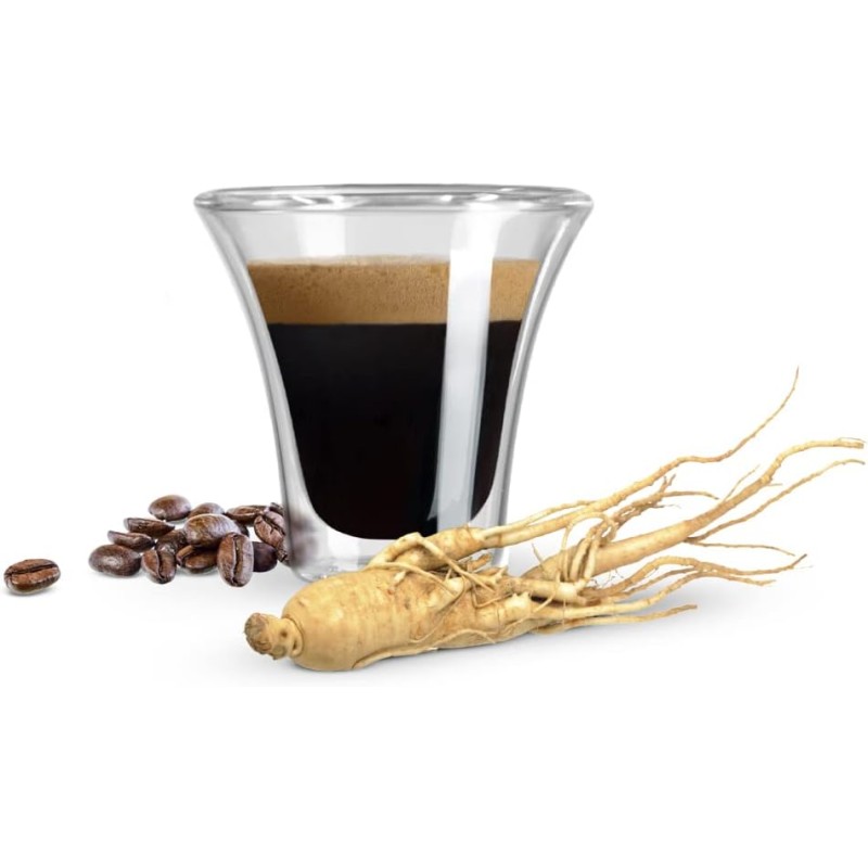 Caffè Borbone Espresso Ginseng - 72 cialde (4 astucci da 18 cialde) - Sistema ESE - Espresso Ginseng