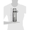 Bialetti To Go Bottiglia Termica con Coperchio-Tazza, con Doppia Parete, Mantiene Il Caldo per 12 h e Il Freddo per 24 h, Capacità 460 ml, Acciaio, Grigio Scuro - Grigio Scuro