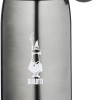 Bialetti To Go Bottiglia Termica con Coperchio-Tazza, con Doppia Parete, Mantiene Il Caldo per 12 h e Il Freddo per 24 h, Capacità 460 ml, Acciaio, Grigio Scuro - Grigio Scuro