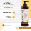 RestivOil Fisiologico Shampoo Nutriente per Capelli, Olio Fisiologico con Azione Idratante Protettiva e Riparatrice, per Capelli da Normali a Grassi, 400 ml