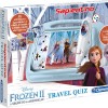 Clementoni - 16186 - Sapientino - Travel Quiz Disney Frozen 2, Penna interattiva, elettronico parlante, Gioco educativo Bambini 4 Anni, batterie Incluse (Versione in Italiano)