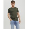 JACK & JONES Jjeorganic Basic Tee SS O-Neck Noos T-Shirt Uomo - L Verde (Olive Night Detail: Slim) JACK & JONES Jjeorganic Basic Tee SS O-Neck Noos T-Shirt Uomo - L Verde (Olive Night Detail: Slim)