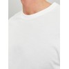 JACK & JONES Jjeorganic Basic Tee SS O-Neck Noos T-Shirt Uomo (Pacco da 1) - M Bianco JACK & JONES Jjeorganic Basic Tee SS O-Neck Noos T-Shirt Uomo (Pacco da 1) - M Bianco