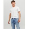 JACK & JONES Jjeorganic Basic Tee SS O-Neck Noos T-Shirt Uomo (Pacco da 1) - M Bianco JACK & JONES Jjeorganic Basic Tee SS O-Neck Noos T-Shirt Uomo (Pacco da 1) - M Bianco