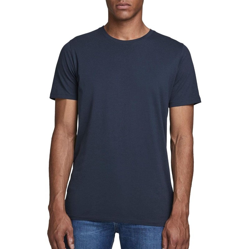 JACK & JONES Jjeorganic Basic Tee SS O-Neck Noos T-Shirt Uomo - XXL Blu (Navy Blazer)