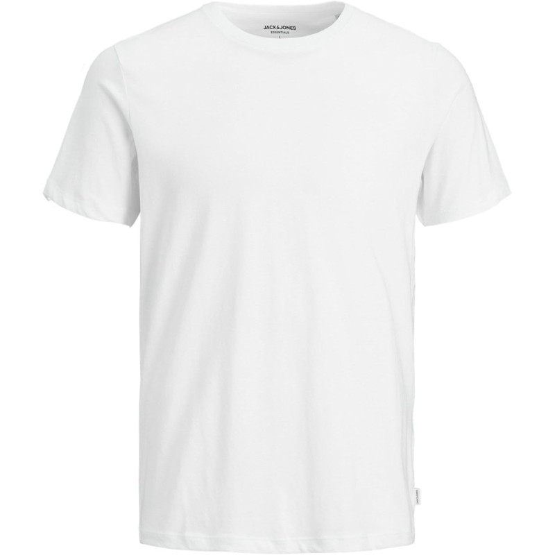 JACK & JONES Jjeorganic Basic Tee SS O-Neck Noos T-Shirt Uomo - S Bianco JACK & JONES Jjeorganic Basic Tee SS O-Neck Noos T-Shirt Uomo - S Bianco