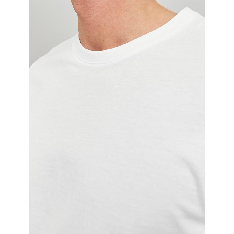 JACK & JONES Jjeorganic Basic Tee SS O-Neck Noos T-Shirt Uomo - S Bianco JACK & JONES Jjeorganic Basic Tee SS O-Neck Noos T-Shirt Uomo - S Bianco