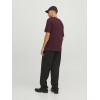 JACK & JONES Jjeorganic Basic Tee SS O-Neck Noos T-Shirt Uomo - M Rosso (Port Royale Detail: Slim) JACK & JONES Jjeorganic Basic Tee SS O-Neck Noos T-Shirt Uomo - M Rosso (Port Royale Detail: Slim)