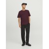 JACK & JONES Jjeorganic Basic Tee SS O-Neck Noos T-Shirt Uomo - M Rosso (Port Royale Detail: Slim) JACK & JONES Jjeorganic Basic Tee SS O-Neck Noos T-Shirt Uomo - M Rosso (Port Royale Detail: Slim)