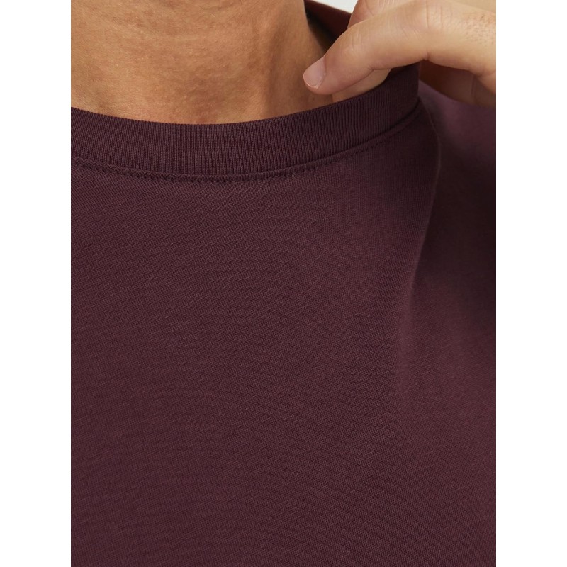 JACK & JONES Jjeorganic Basic Tee SS O-Neck Noos T-Shirt Uomo - M Rosso (Port Royale Detail: Slim) JACK & JONES Jjeorganic Basic Tee SS O-Neck Noos T-Shirt Uomo - M Rosso (Port Royale Detail: Slim)